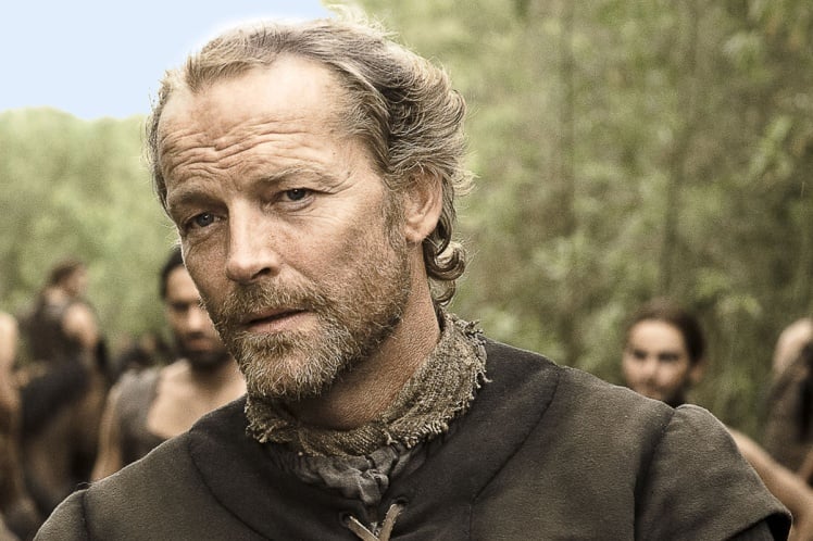Iain Glen as Ser Jorah Mormont in Game of Thrones