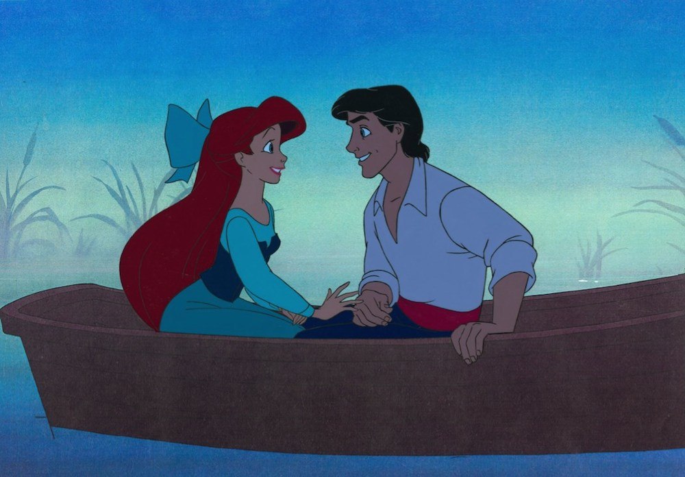 Ariel and Prince Eric in The Little Mermaid