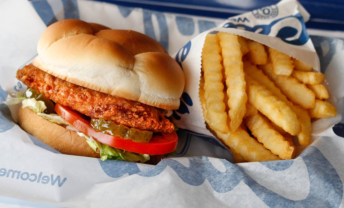 Culver's burger and fries