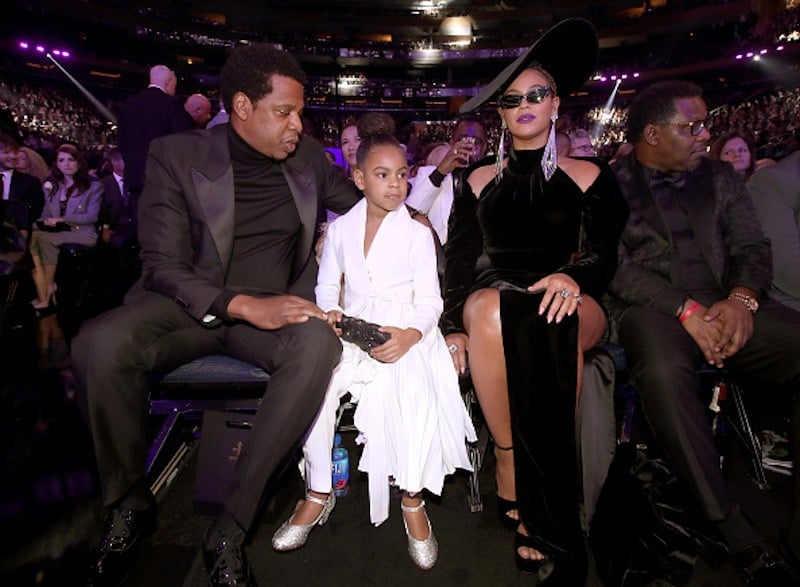 Jay-Z, Blue Ivy and Beyonce Knowles Jay-Z, Blue Ivy and Beyonce Knowles