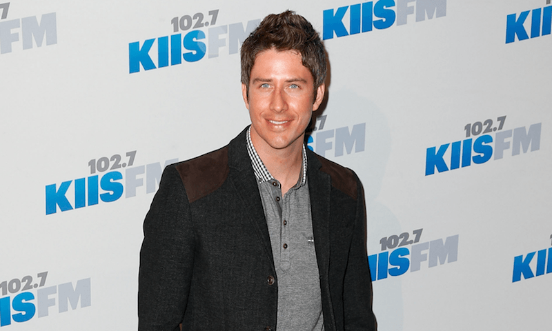 Arie Luyendyk Jr posing on a red carpet. Arie Luyendyk Jr posing on a red carpet.