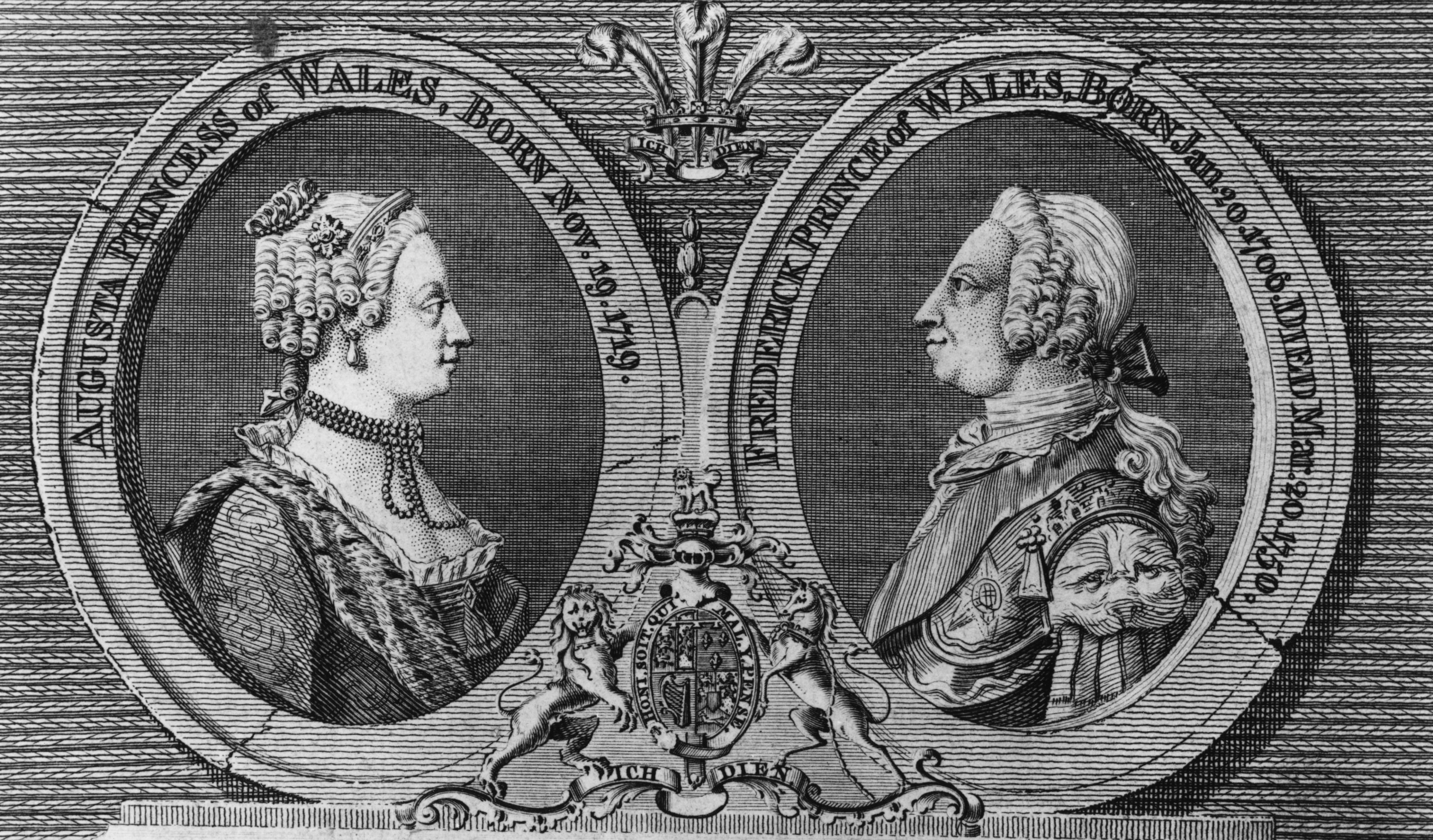 Frederick Louis and Princess Augusta of Wales