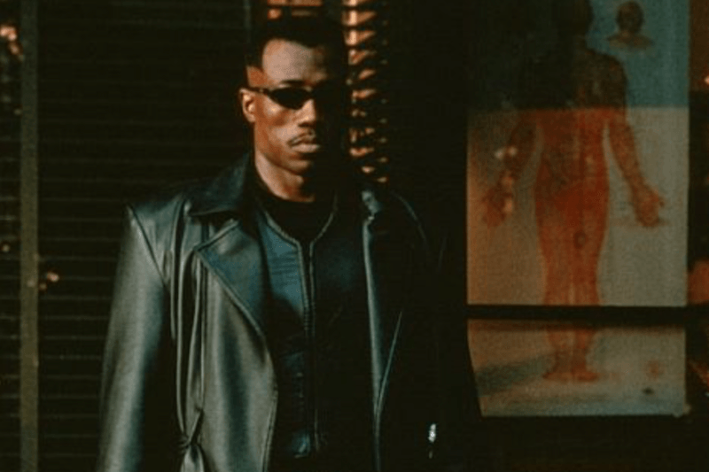 Wesley Snipes in 'Blade'. Wesley Snipes in 'Blade'.