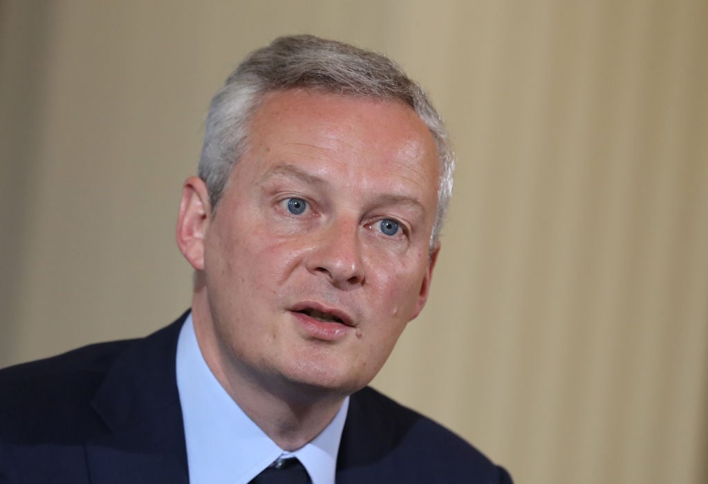 French finance minister Bruno le Maire