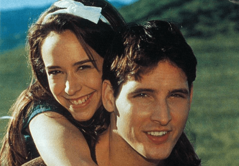 Jennifer Love Hewitt and Peter Facinelli in 'Can't Hardly Wait'.
