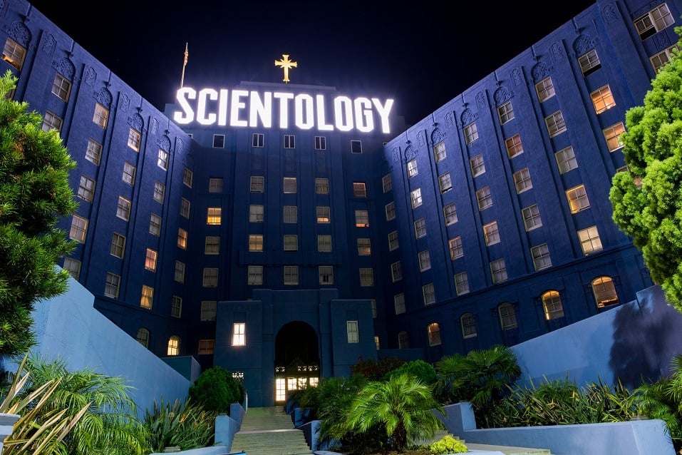 Church of Scientology building in Los Angeles