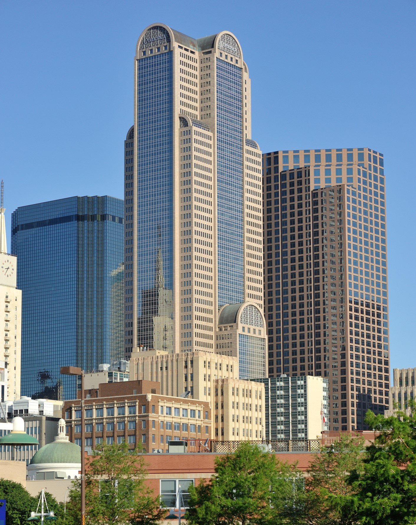 Comerica bank tower in Dallas,Texas