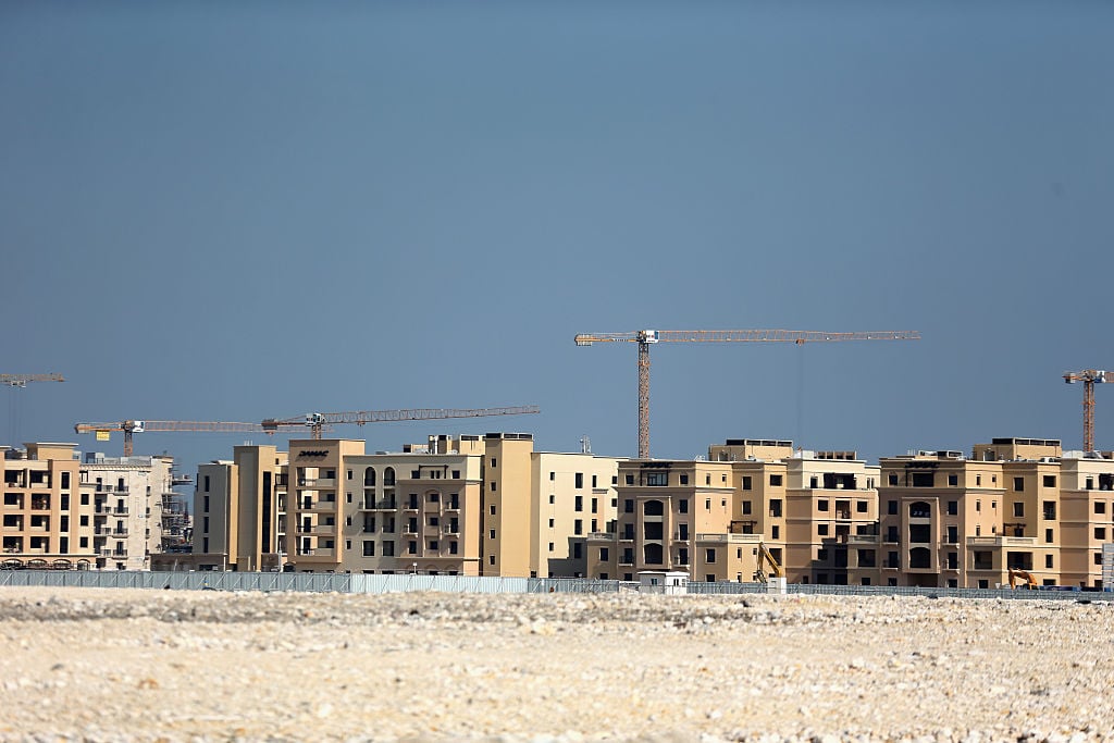 Early works on Lusail Stadium near completion ahead of the 2022 FIFA World Cup Qatar