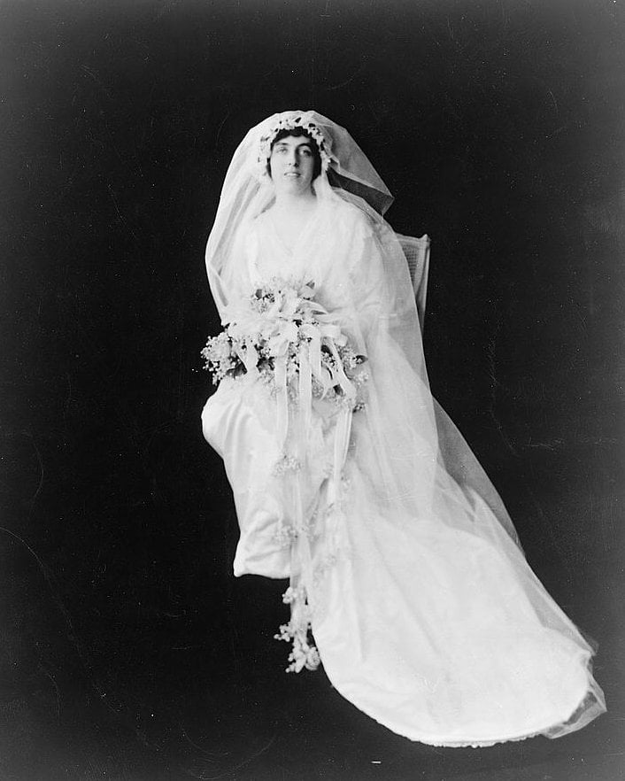 Eleanor Randolph Wilson wedding dress