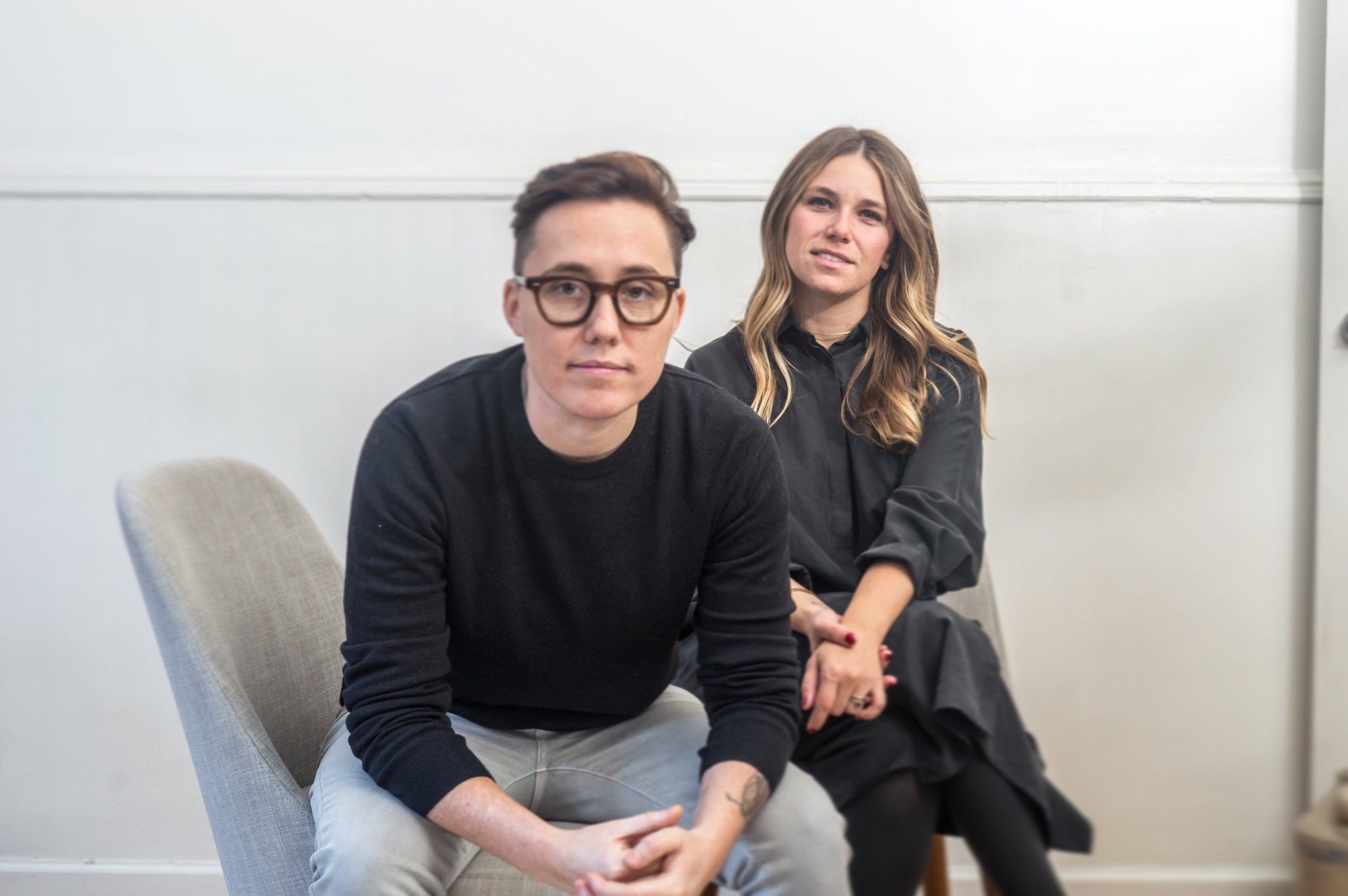 Chef Elise Kornack and her wife Anna