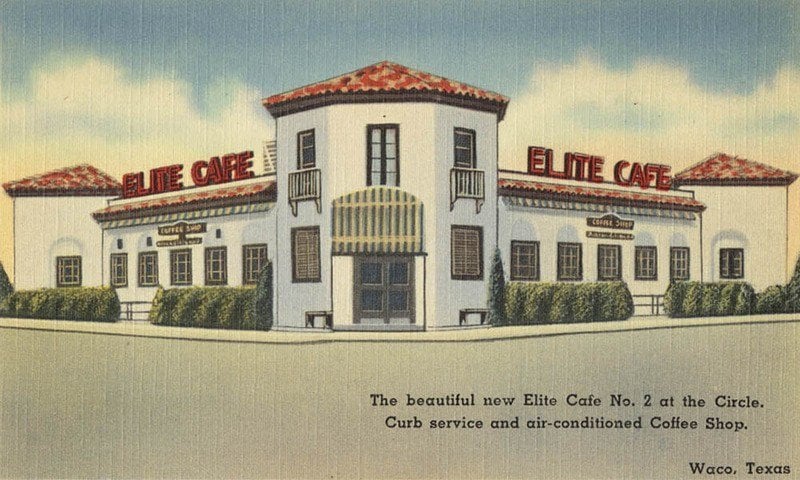 Elite Cafe drawing