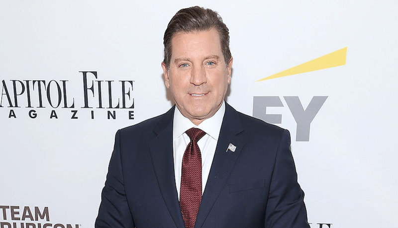 Eric Bolling on a red carpet. 