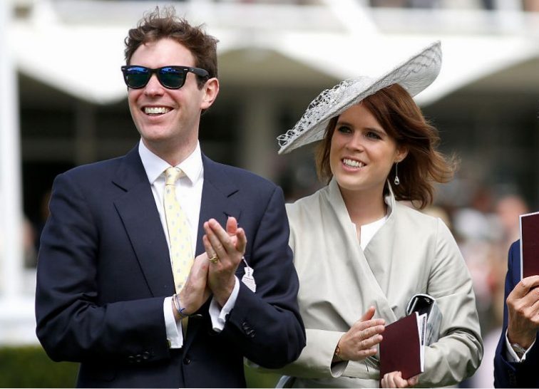 Jack Brooksbank and Princess Eugenie of York