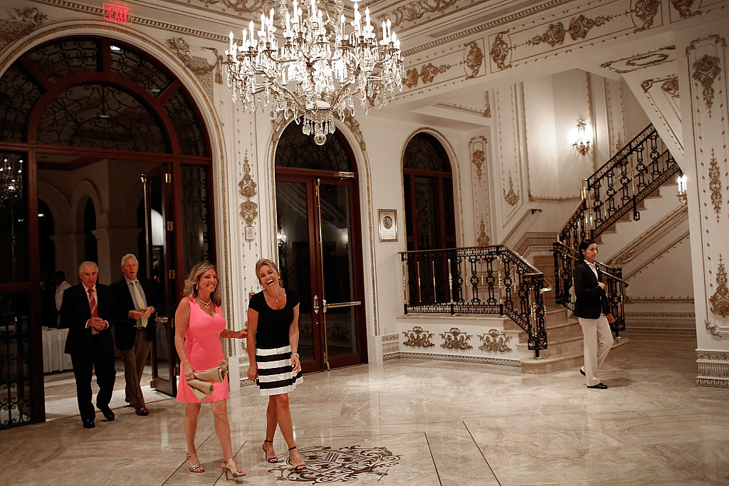 Guests arrive for a primary night event at Republican presidential candidate Donald Trump;s Donald J. Trump Ballroom