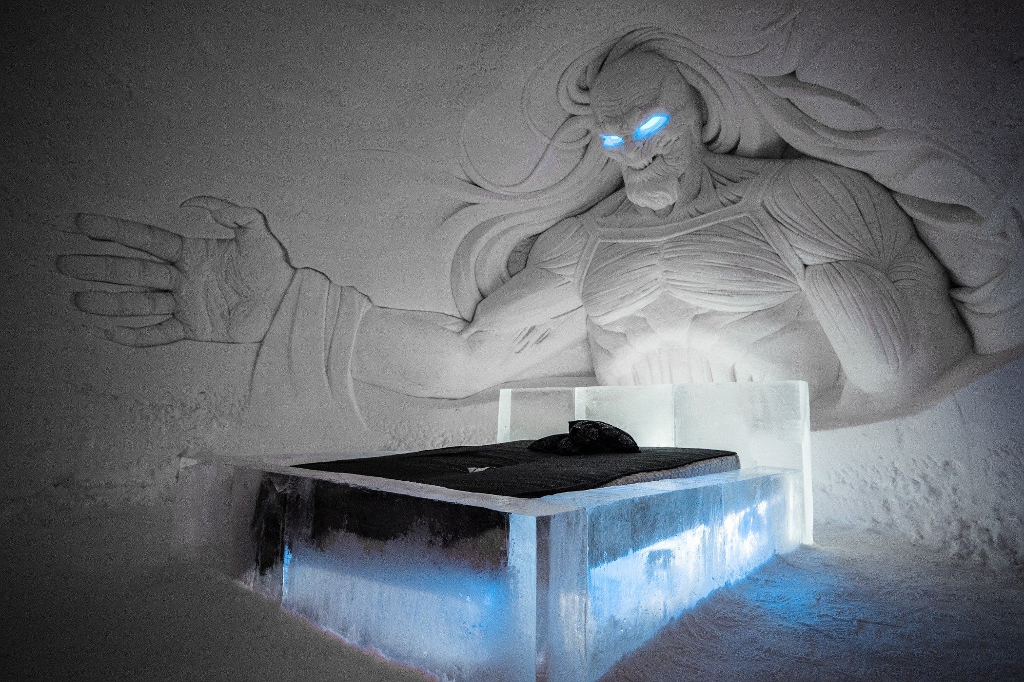 Game of thrones Ice hotel Lapland