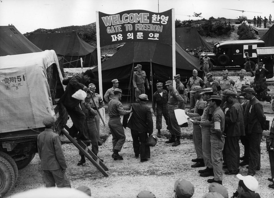 Gate Of Freedom An exchange of prisoners between the United Nations and the Communists at Panmunjom, Korea