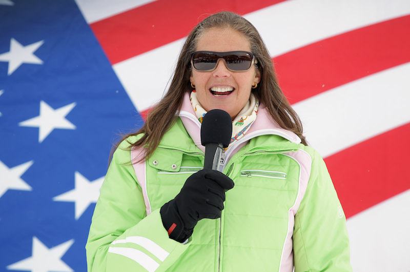 Picabo Street at the US Ski Team Speed Center at Copper on November 15, 201