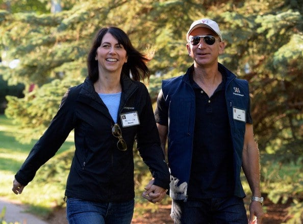 jeff and mackenzie bezos jeff and mackenzie bezos