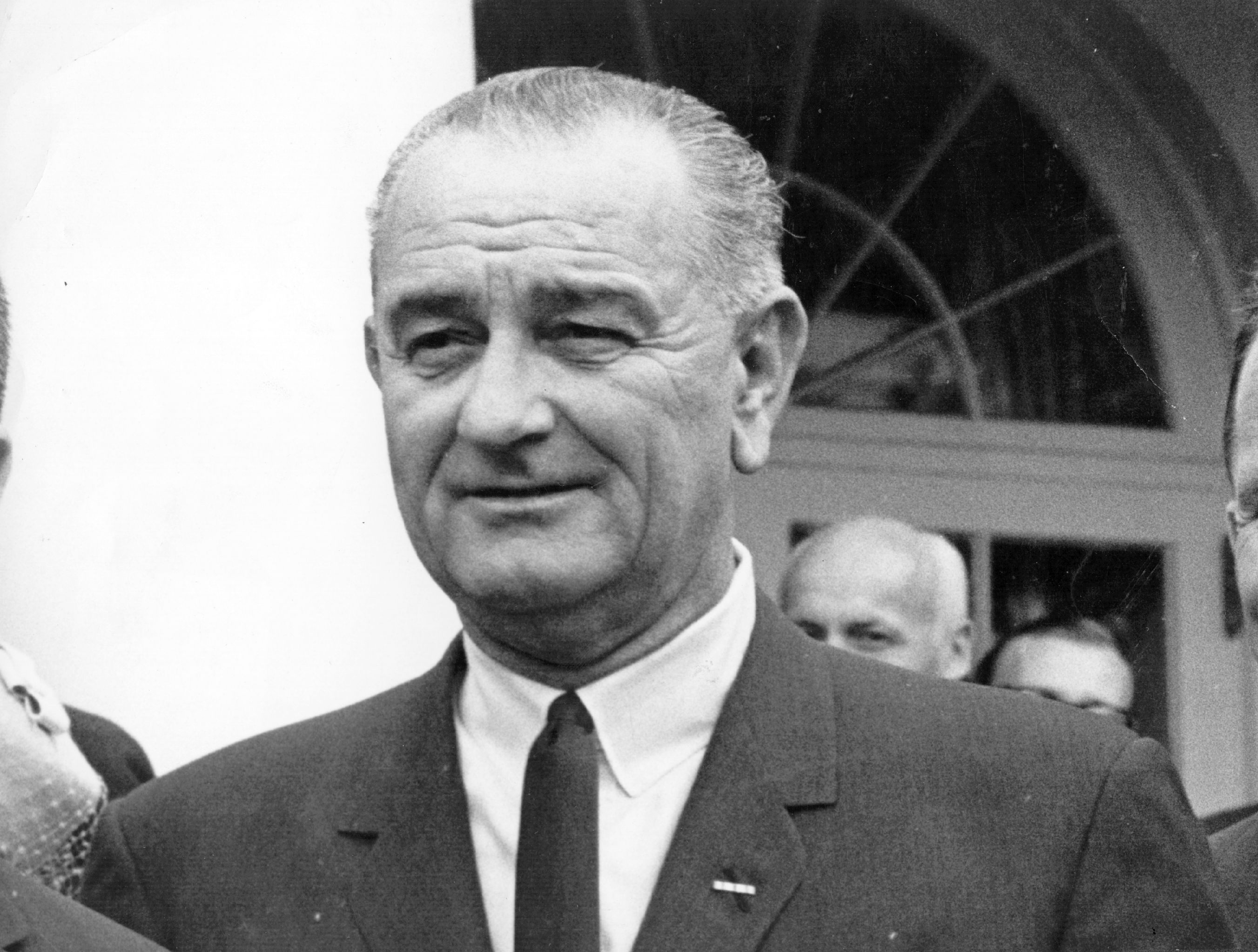 un portrait de lyndon b johnson