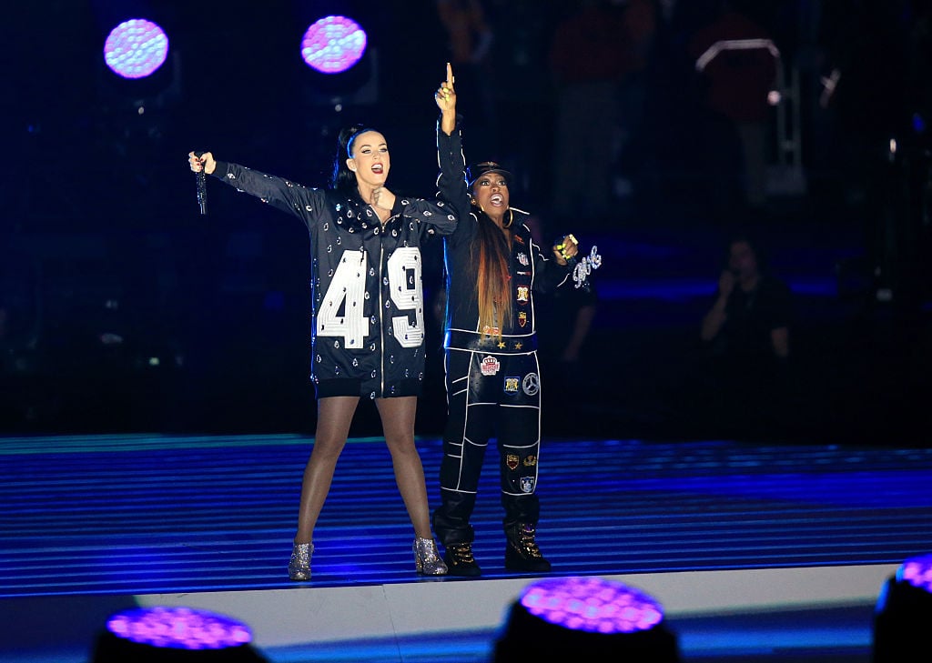 Katy Perry and Missy Elliott Katy Perry and Missy Elliott