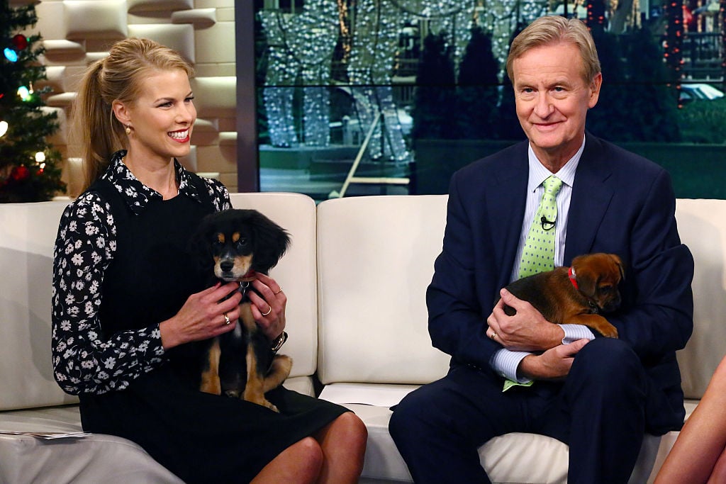 Beth Stern, Steve Doocy and four furry friends from the North Shore Animal League appear on Fox & Friends Beth Stern, Steve Doocy and four furry friends from the North Shore Animal League appear on Fox & Friends