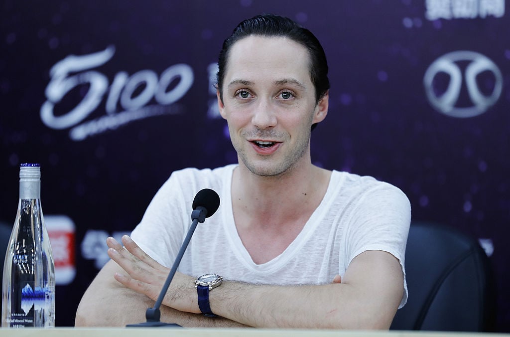 Figure skater Johnny Weir Figure skater Johnny Weir
