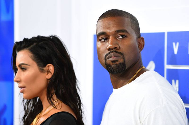 Kim Kardashian West and Kanye West attend the 2016 MTV Video Music Awards Kim Kardashian West and Kanye West attend the 2016 MTV Video Music Awards