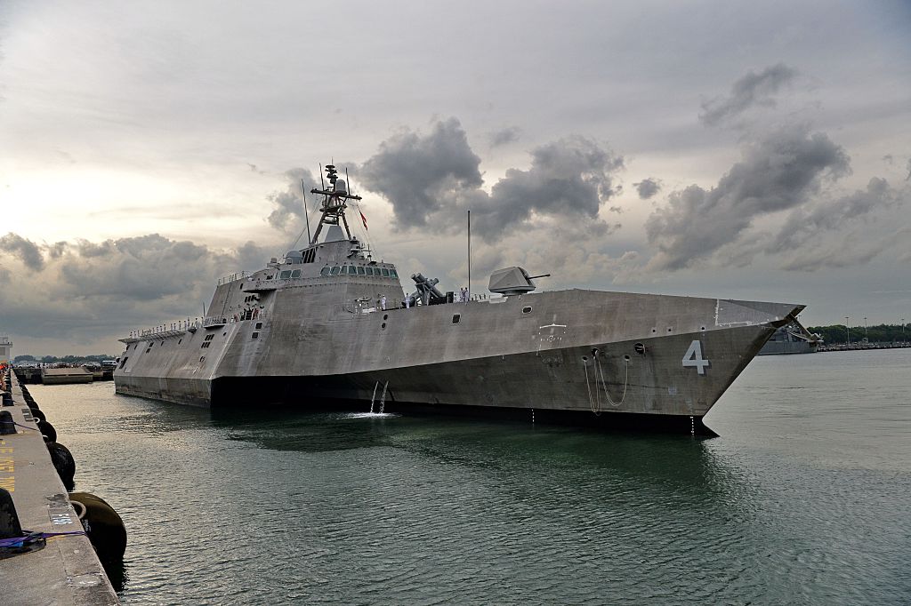 The US Navy's USS Coronado (LCS 4)