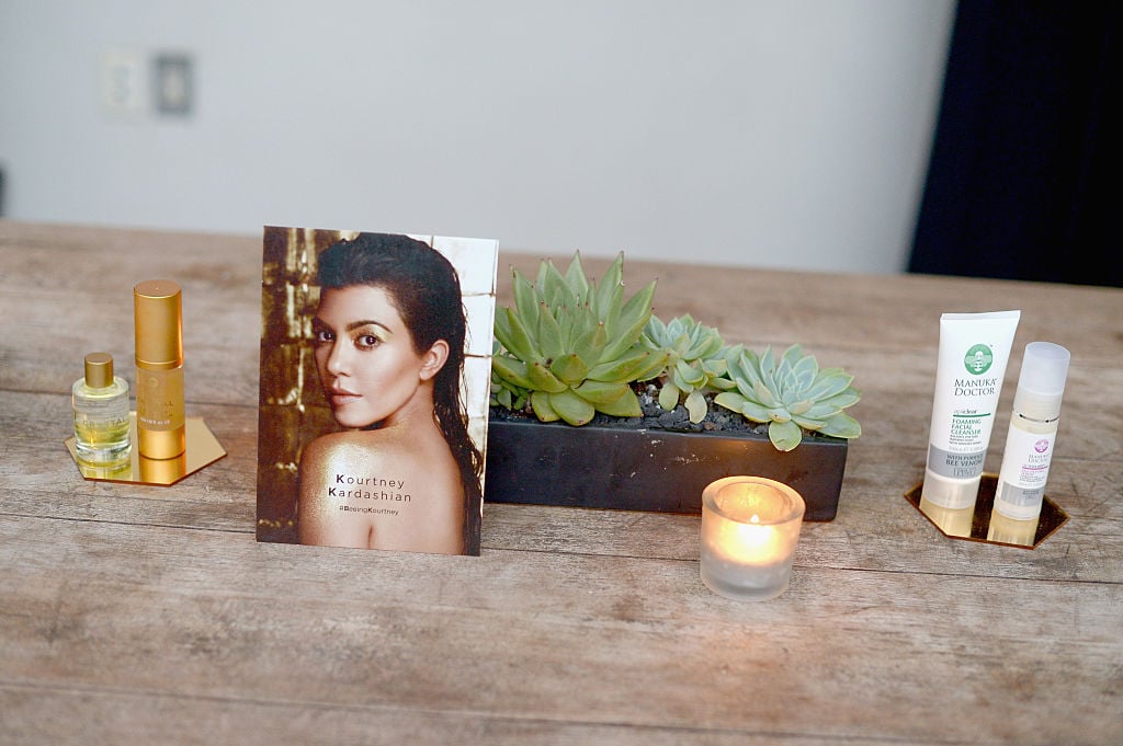 Manuka Doctor skincare products are seen on display during Cocktail Party With Manuka Doctor Global Brand Ambassador Kourtney Kardashian at Gracias Madre on October 19, 2016 in West Hollywood, California. Manuka Doctor skincare products are seen on display during Cocktail Party With Manuka Doctor Global Brand Ambassador Kourtney Kardashian at Gracias Madre on October 19, 2016 in West Hollywood, California.