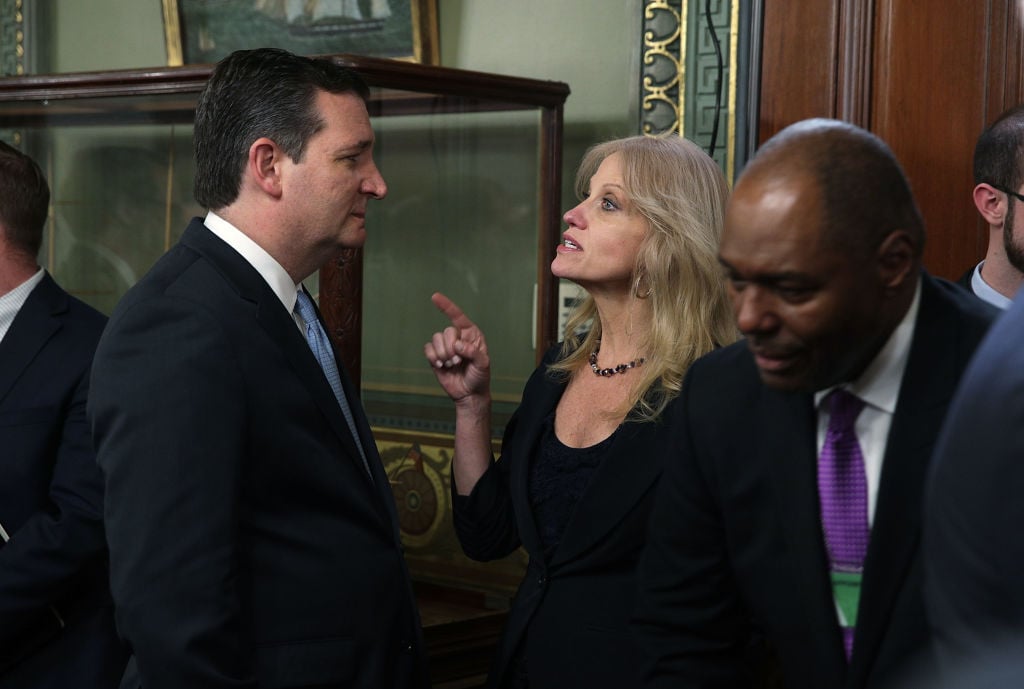 kellyann conway and ted cruz kellyann conway and ted cruz