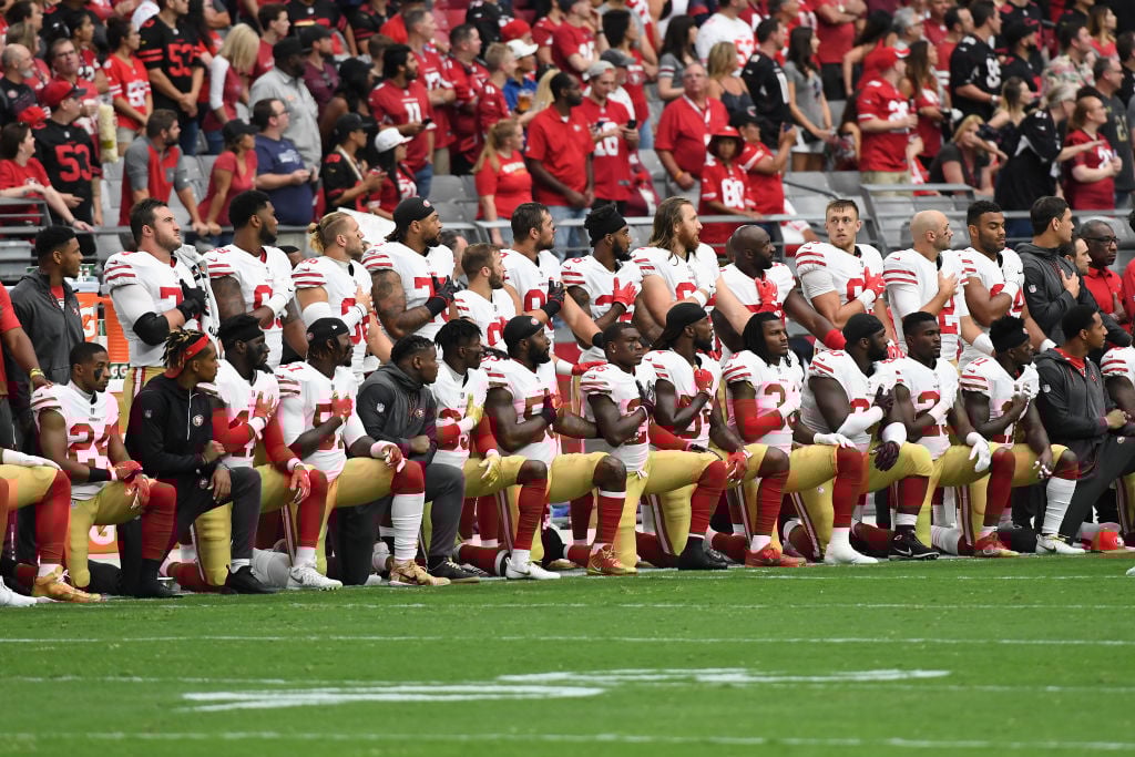san francisco 49ers kneeling san francisco 49ers kneeling