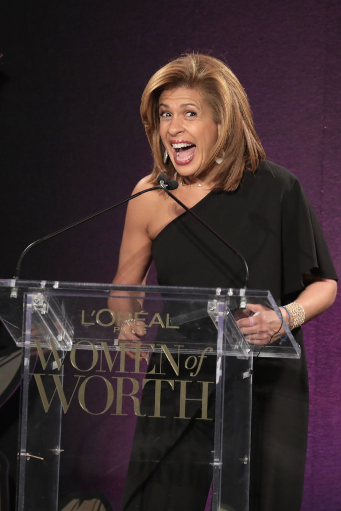 Kotb speaks onstage during the L'Oreal Paris Women of Worth Celebration 2017 Kotb speaks onstage during the L'Oreal Paris Women of Worth Celebration 2017