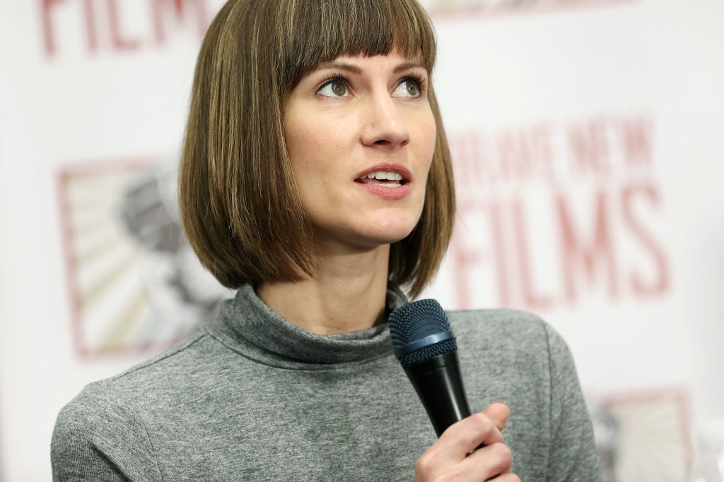 Rachel Crooks speaks during the press conference held by women accusing Trump of sexual harassment Rachel Crooks speaks during the press conference held by women accusing Trump of sexual harassment