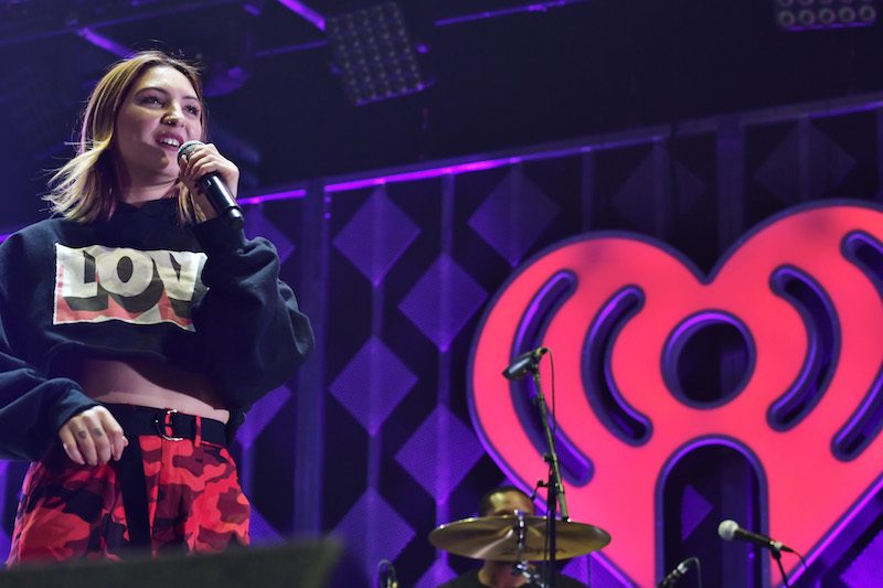 Julia Michaels performs at Y100's Jingle Ball 2017 Julia Michaels performs at Y100's Jingle Ball 2017