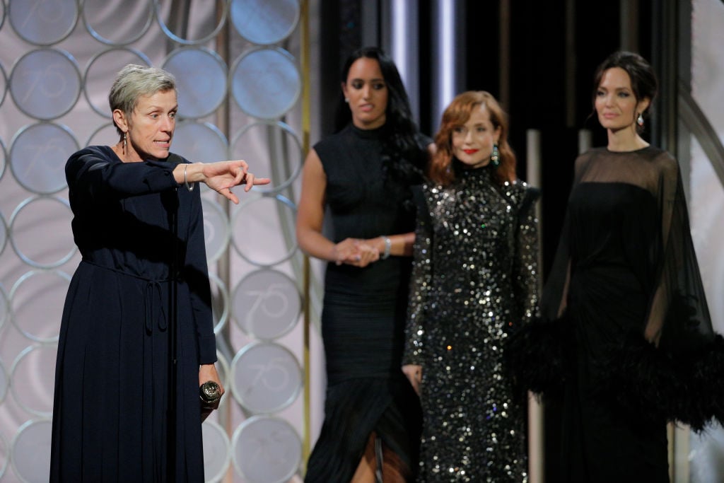 Frances McDormand Golden Globes 2018 Frances McDormand Golden Globes 2018
