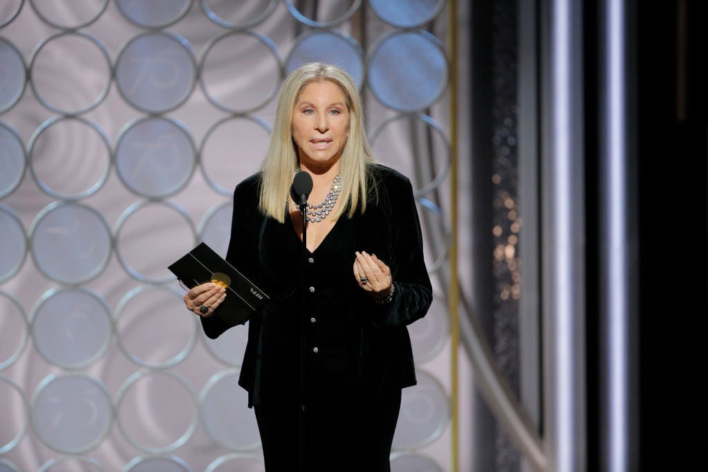 Barbra Streisand Golden Globes 2018