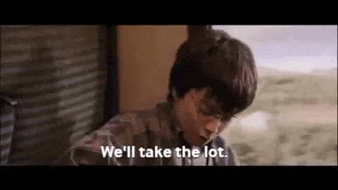 Harry Potter trolley Gluttony gif