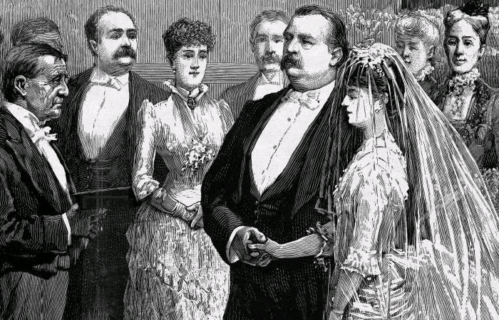 Grover Cleveland and Frances Folsom