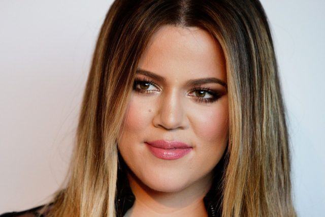 Khloè Kardashian smiling close-up. Khloè Kardashian smiling close-up.