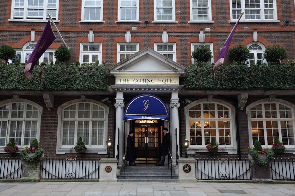 Exterior view of The Goring Hotel