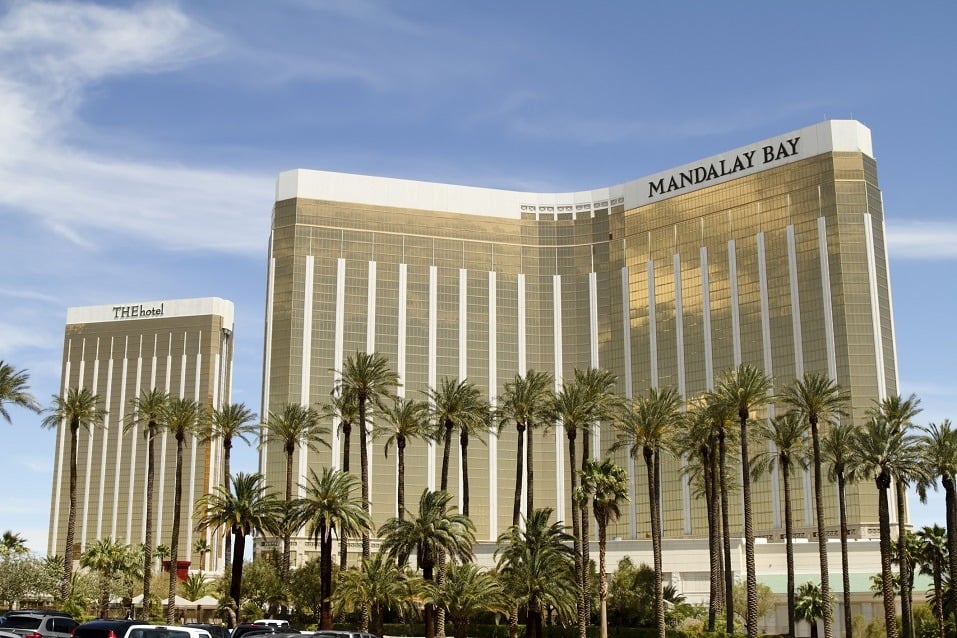 Mandalay Bay Hotel and Casino on the Srip in Las Vegas