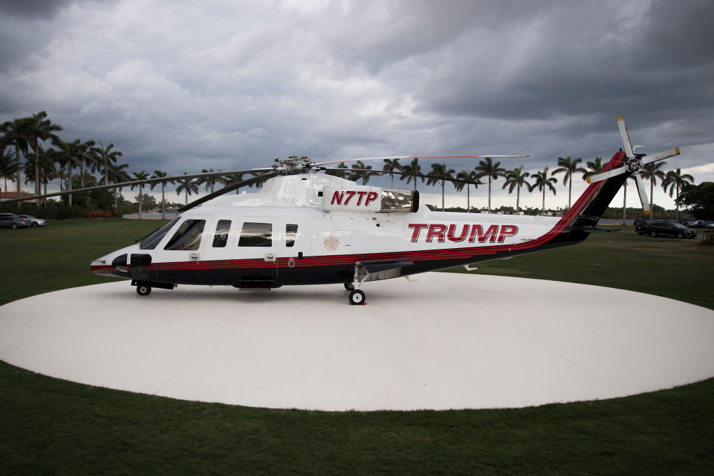 Mar-A-Lago Trump Helicopter Pad