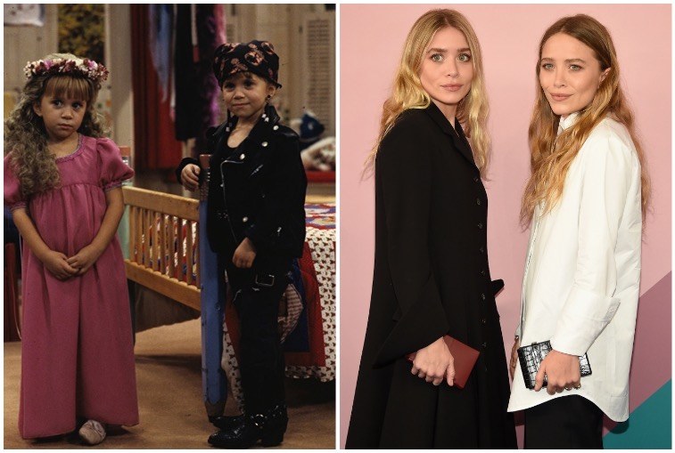Mary-Kate and Ashley Olsen collage. 
