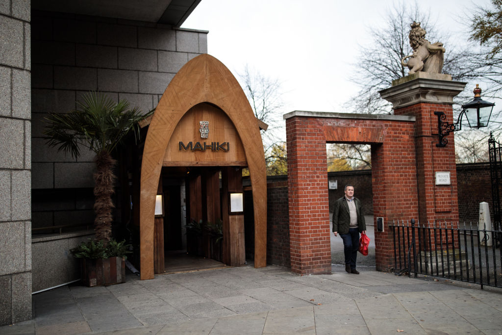 Mahiki bar and club in Kensington, London Mahiki bar and club in Kensington, London