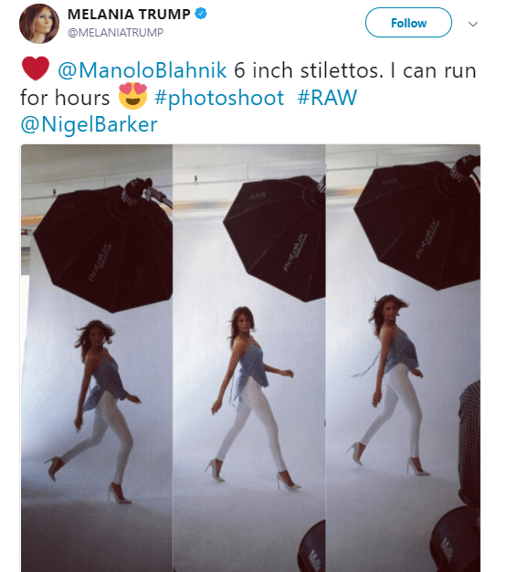 Melania Trump Modeling