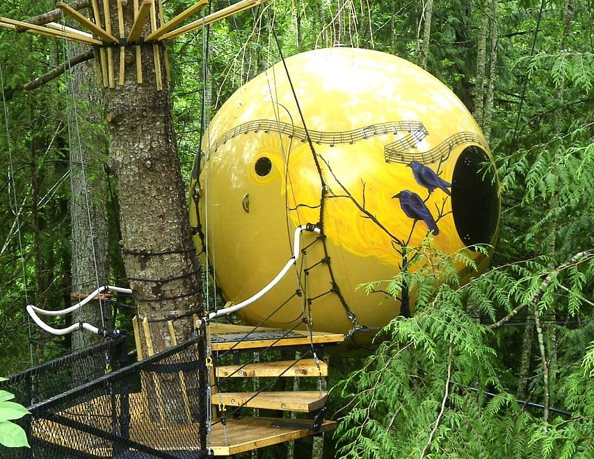 Free Spirit Spheres Melody Treehouse