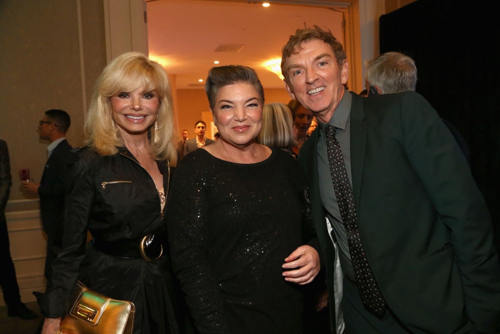 Loni Anderson, Mindy Cohn and Michael Patrick King Loni Anderson, Mindy Cohn and Michael Patrick King