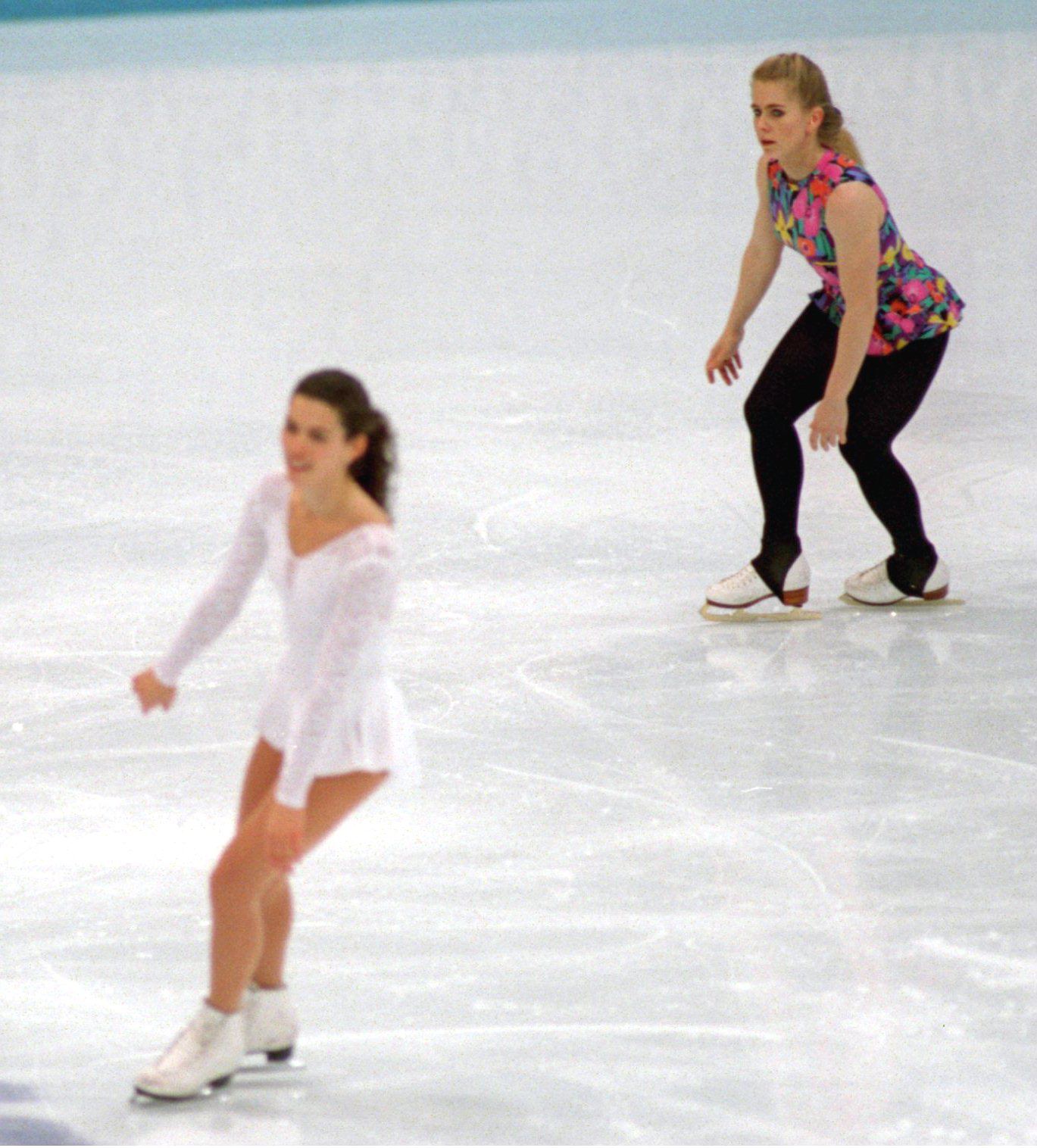 Nancy KERRIGAN and Tanya HARDING