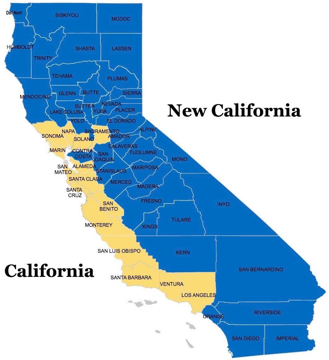 New California Map