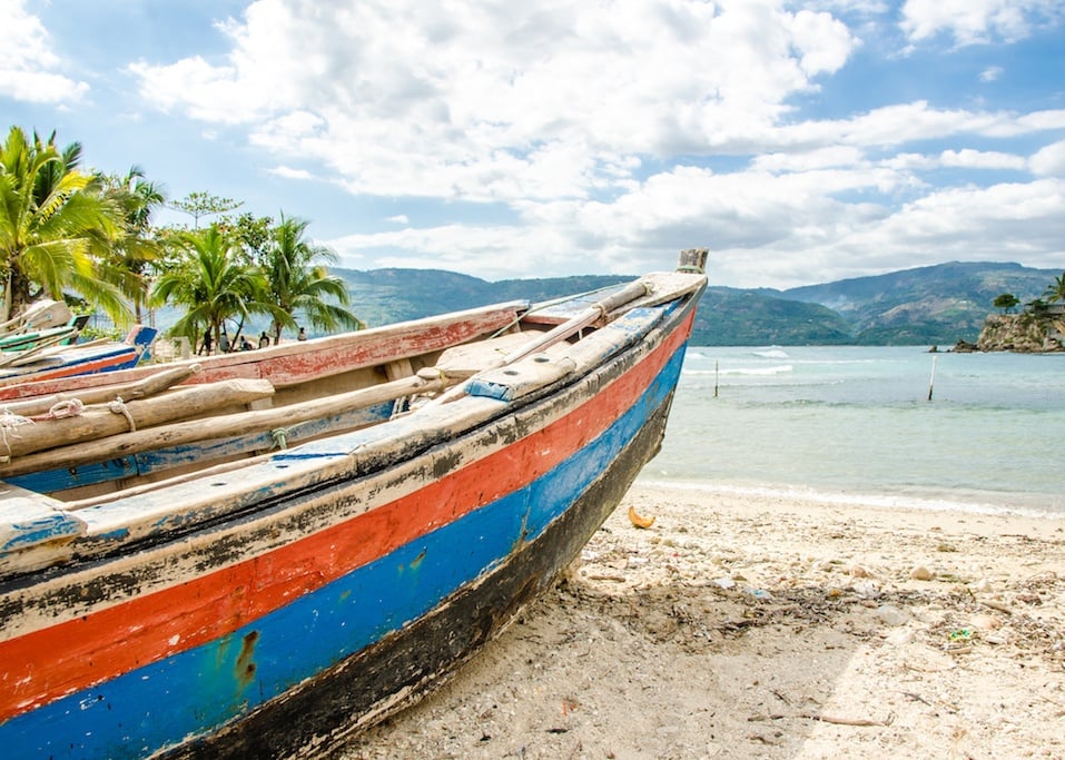 Old Fishing Boat, Jacmel, Haiti